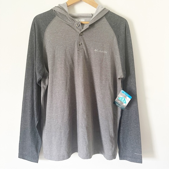 Columbia Other - Columbia Thistletown Park Raglan Long Sleeve Hoodie Grey M NWT
